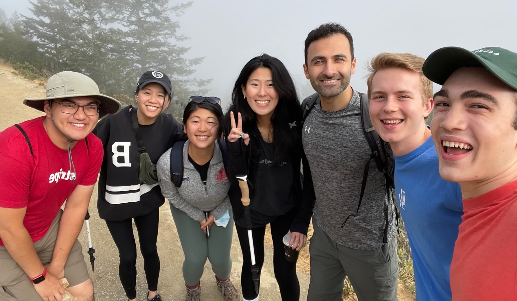 Hike up Mt. Tam leading up to a pancake breakfast